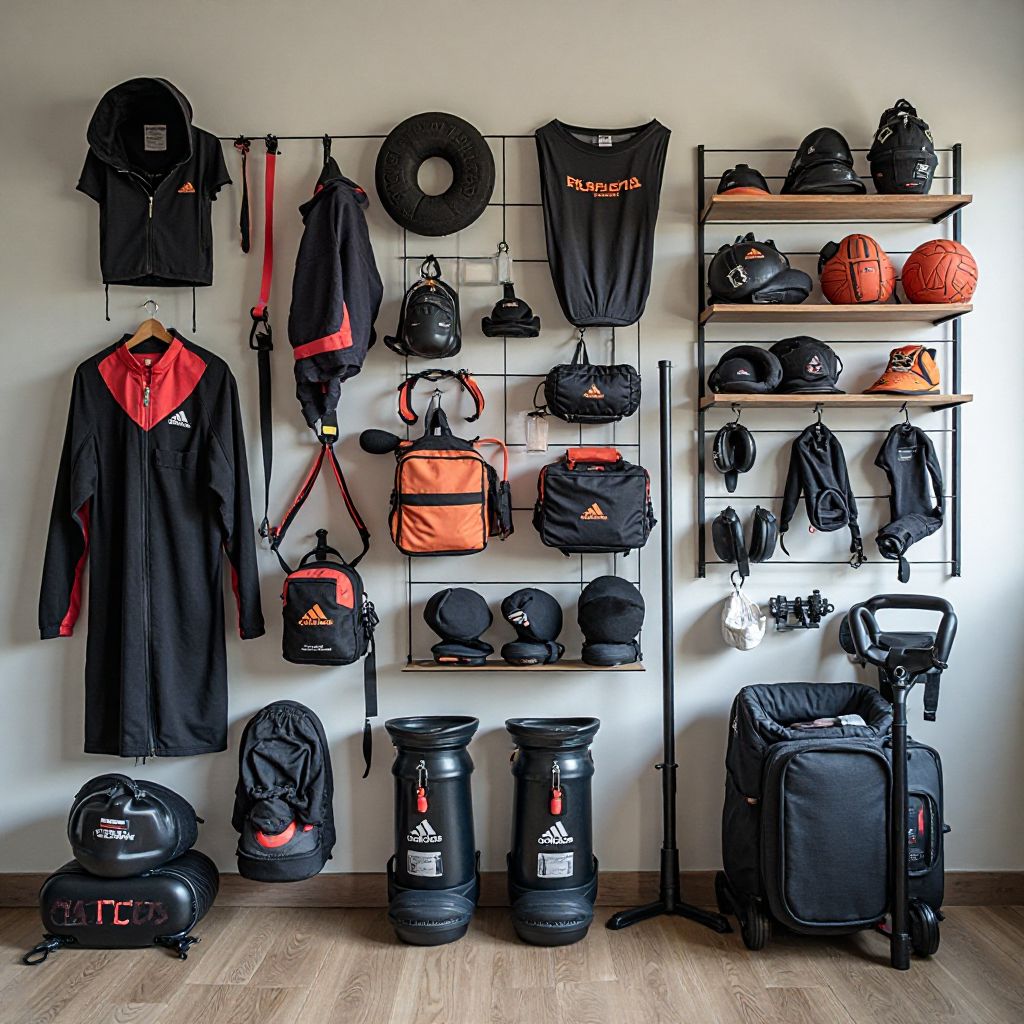 Training accessories showcase