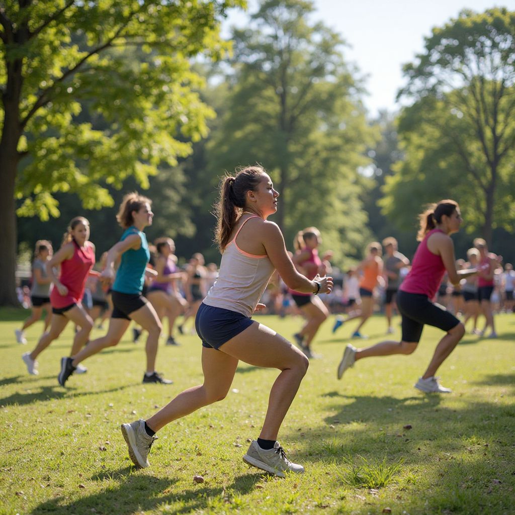 Community fitness event